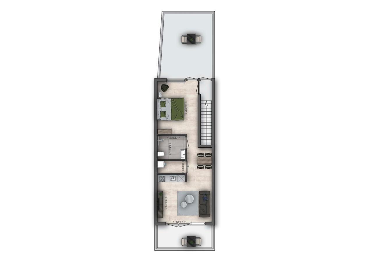 에인트호번 Sunny 45M2 Penthouse With Balcony And Terrace - R65C 아파트 외부 사진